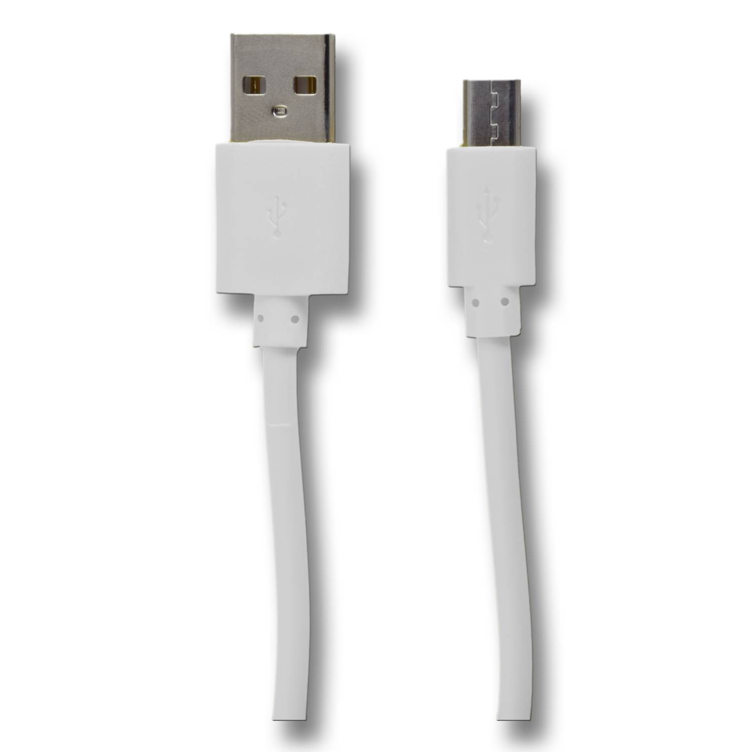 2GO 795202 - 1 m - USB B - Micro-USB B - Weiß - Datenkabel - weiss - 100cm für M