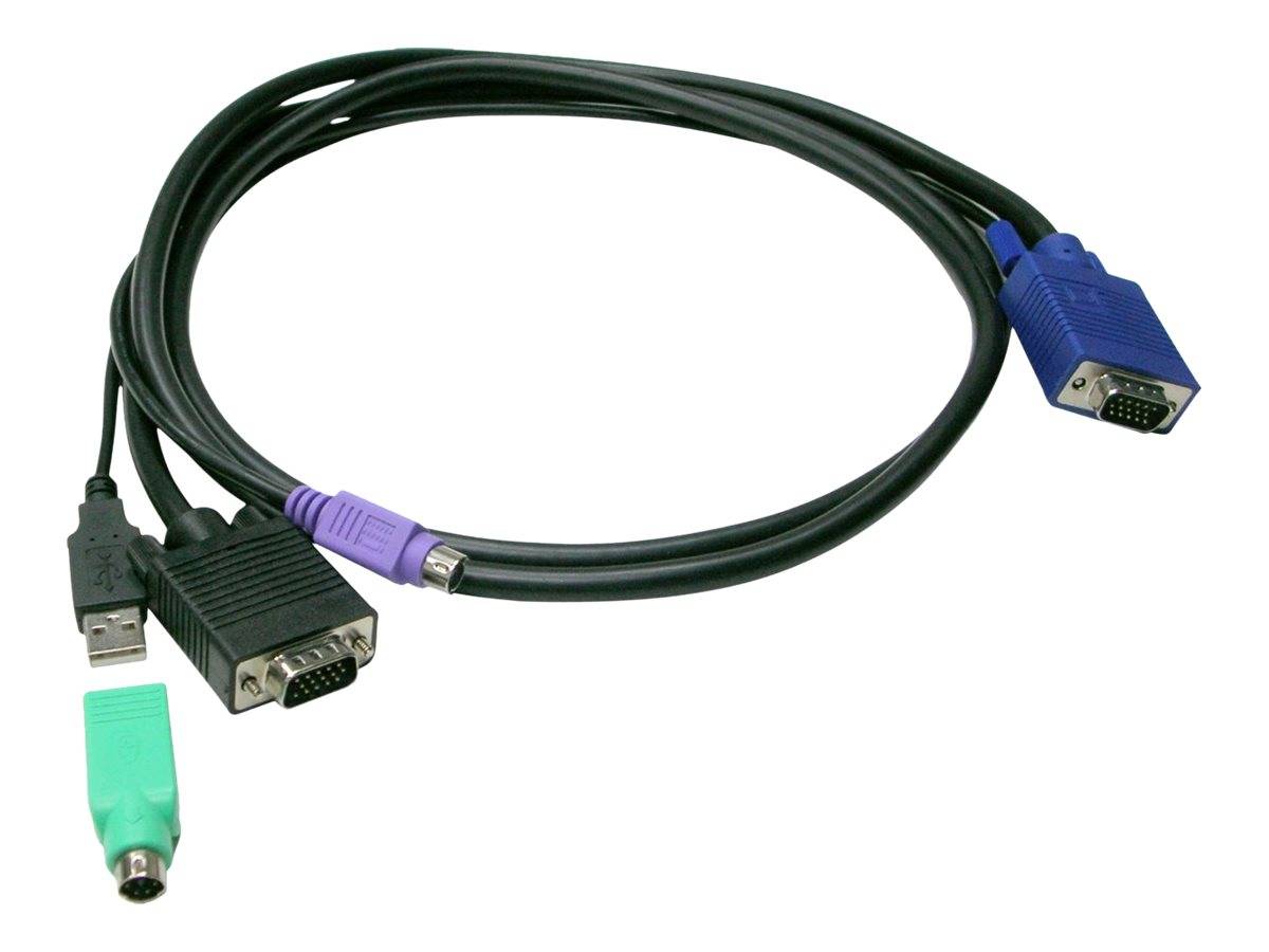 LevelOne ACC-3201 - Tastatur- / Video- / Maus- (KVM-)