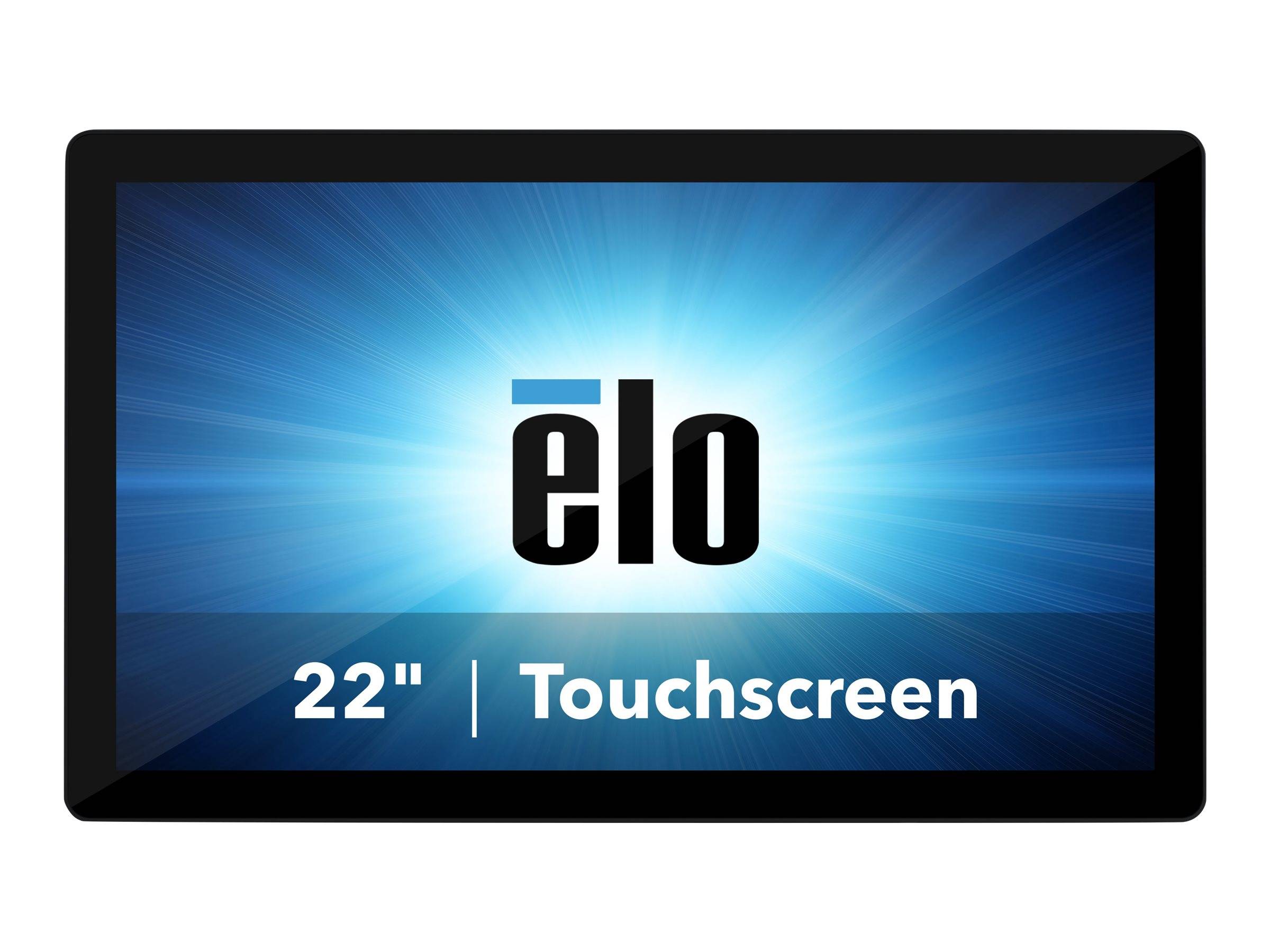 ELO TOUCH SOLUTIONS - Elo I-Series 2.0 ESY22i3 - All-in-One (Komplettlösung) - Core i3 8100T / 3.1 GHz - RAM 8 GB - SSD
