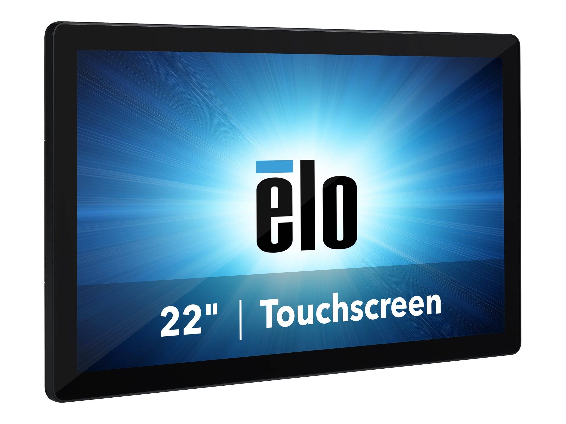 ELO TOUCH SOLUTIONS - Elo I-Series 2.0 ESY22i3 - All-in-One (Komplettlösung) - Core i3 8100T / 3.1 GHz - RAM 8 GB - SSD