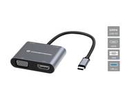 Conceptronic DONN16G - Dockingstation - USB-C 3.2 Gen 1