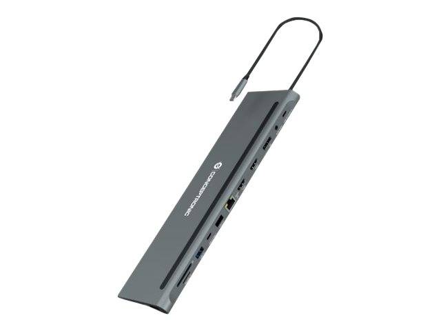 Conceptronic DONN17G - Dockingstation - USB-C 3.2 Gen 1
