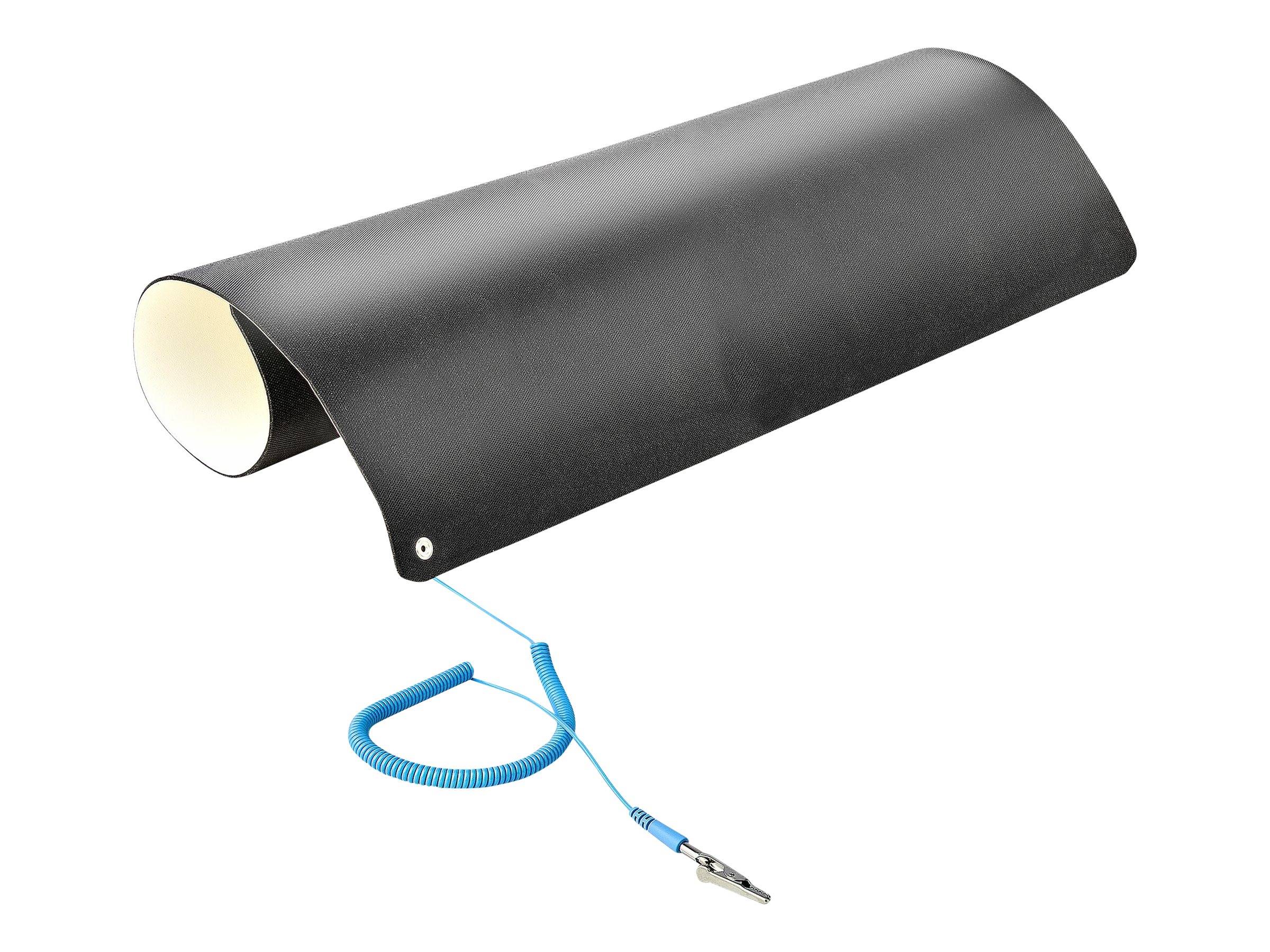 StarTech.com 23x47in Anti Static Mat, ESD Mat for Electronics Repair, Anti Static Desk Mat w/Detachable Grounding Wire, ANSI/ESD S 4.1 Compliant