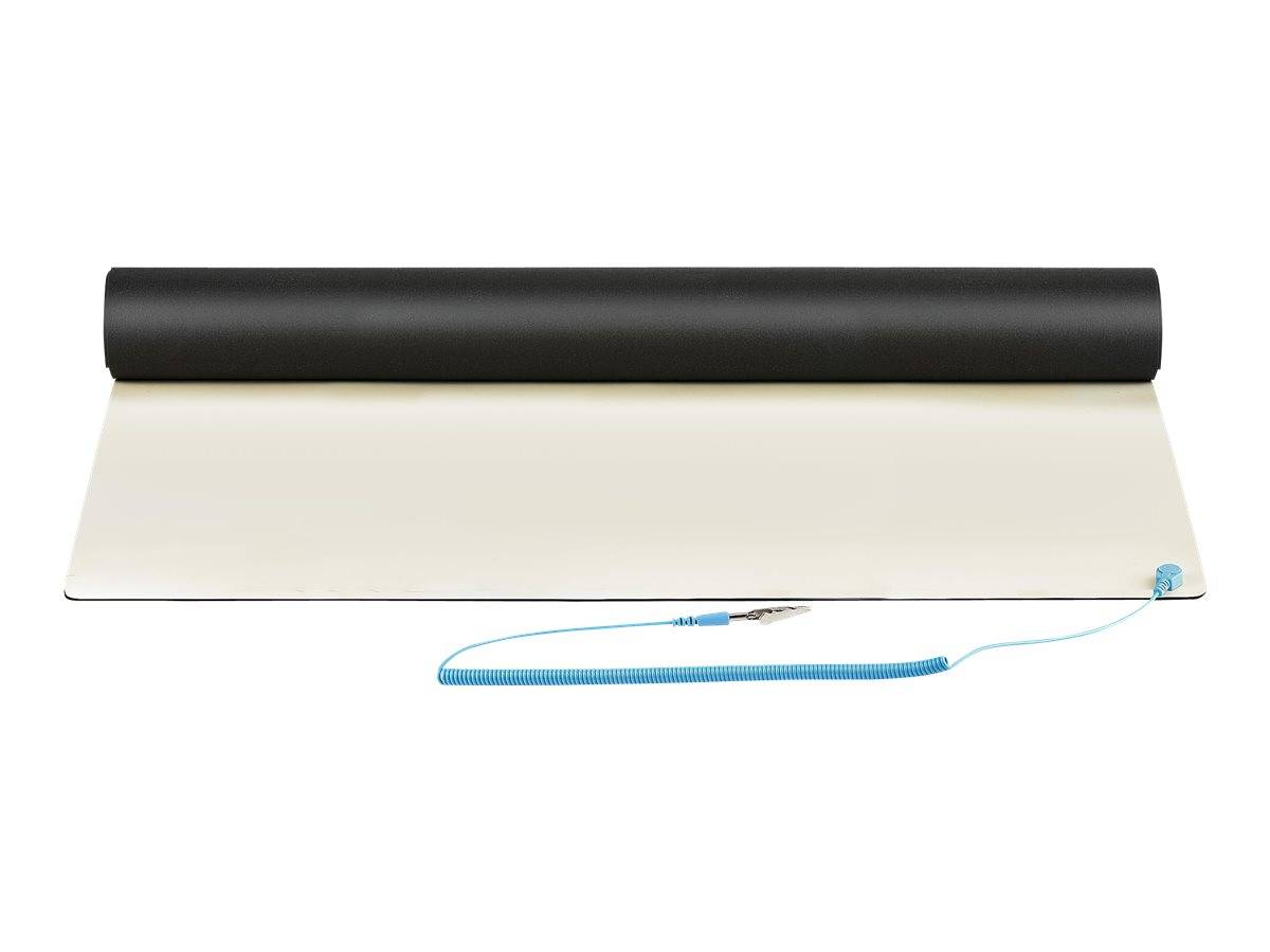 StarTech.com 23x47in Anti Static Mat, ESD Mat for Electronics Repair, Anti Static Desk Mat w/Detachable Grounding Wire, ANSI/ESD S 4.1 Compliant