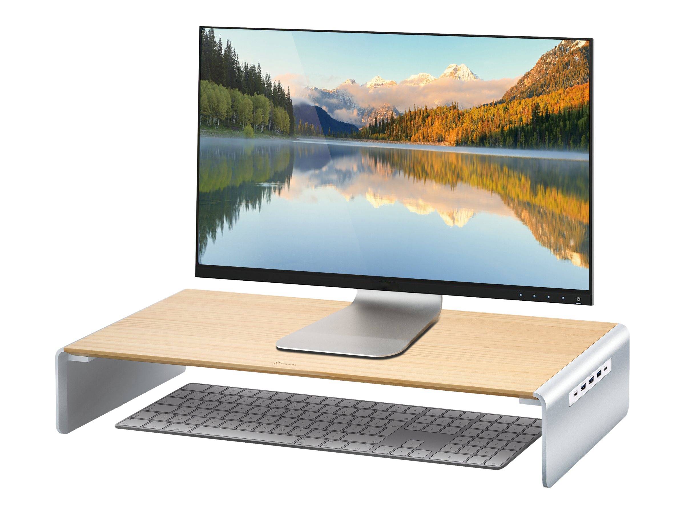 j5create JCT425 - Docking-Station + Bildschirmständer