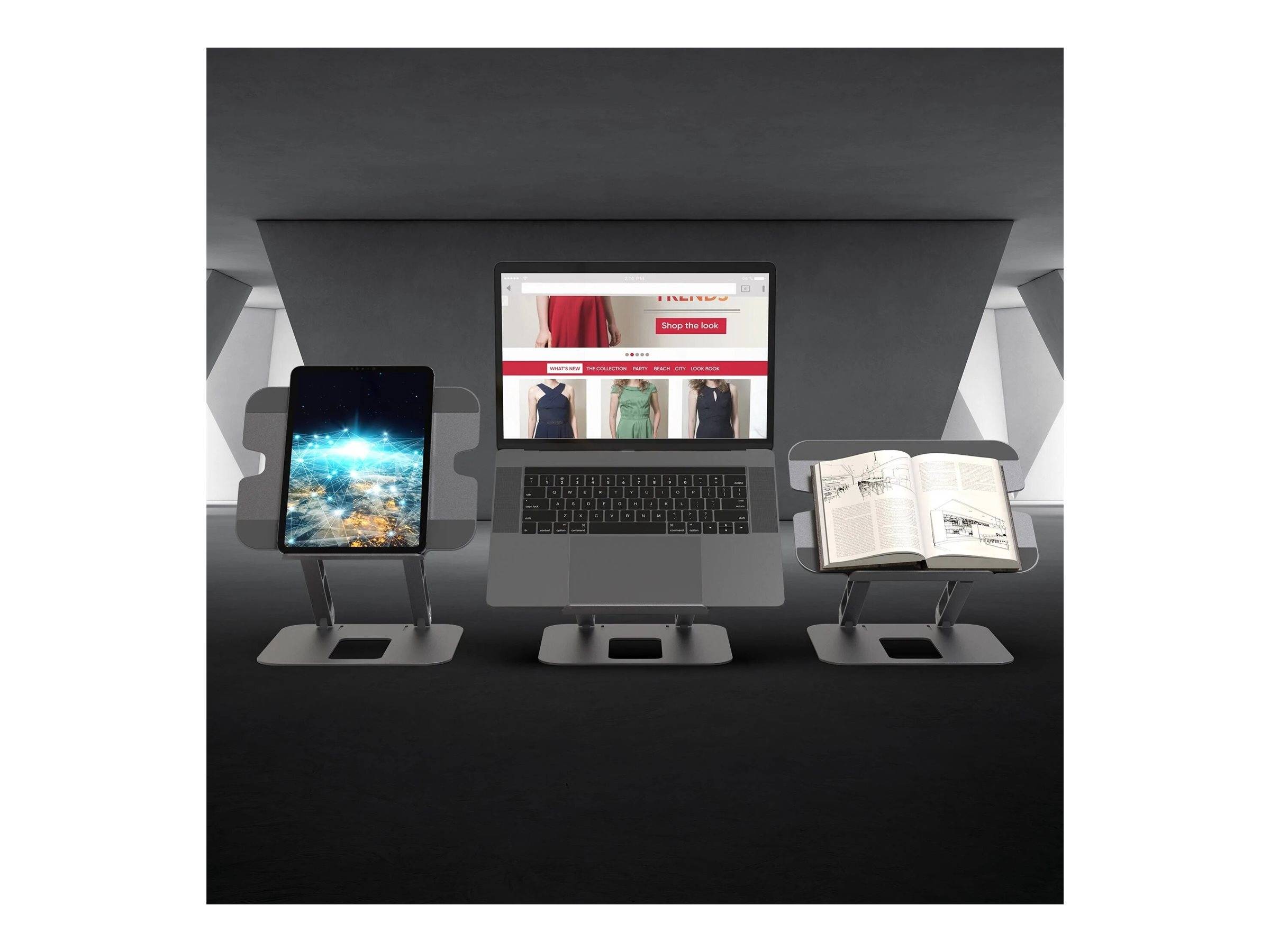 j5create JTS127-N - Notebook- / Tablet-Ständer - mehrwinklig - 40.6 cm (16"")