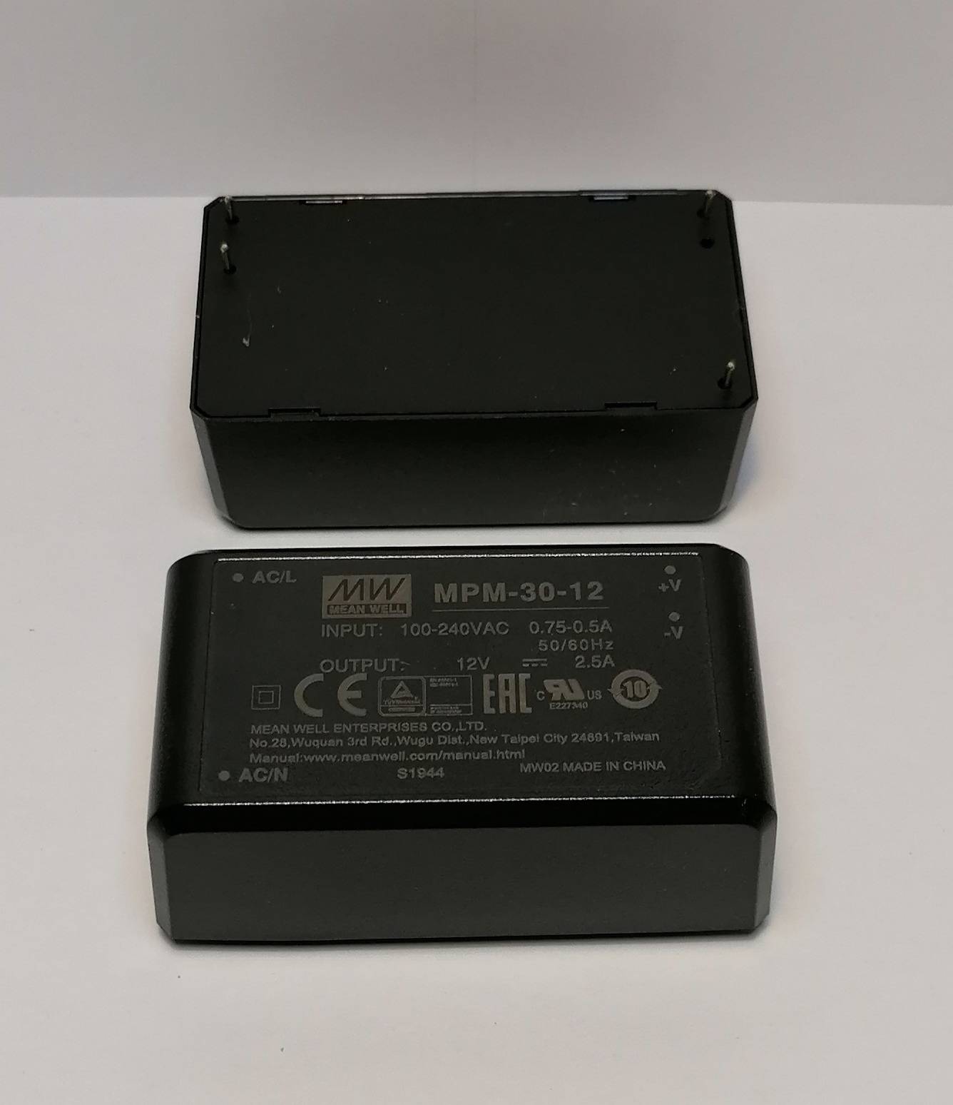 Mean Well MPM-30-12 Netzteil Modul Print 30W 12V 2,5A