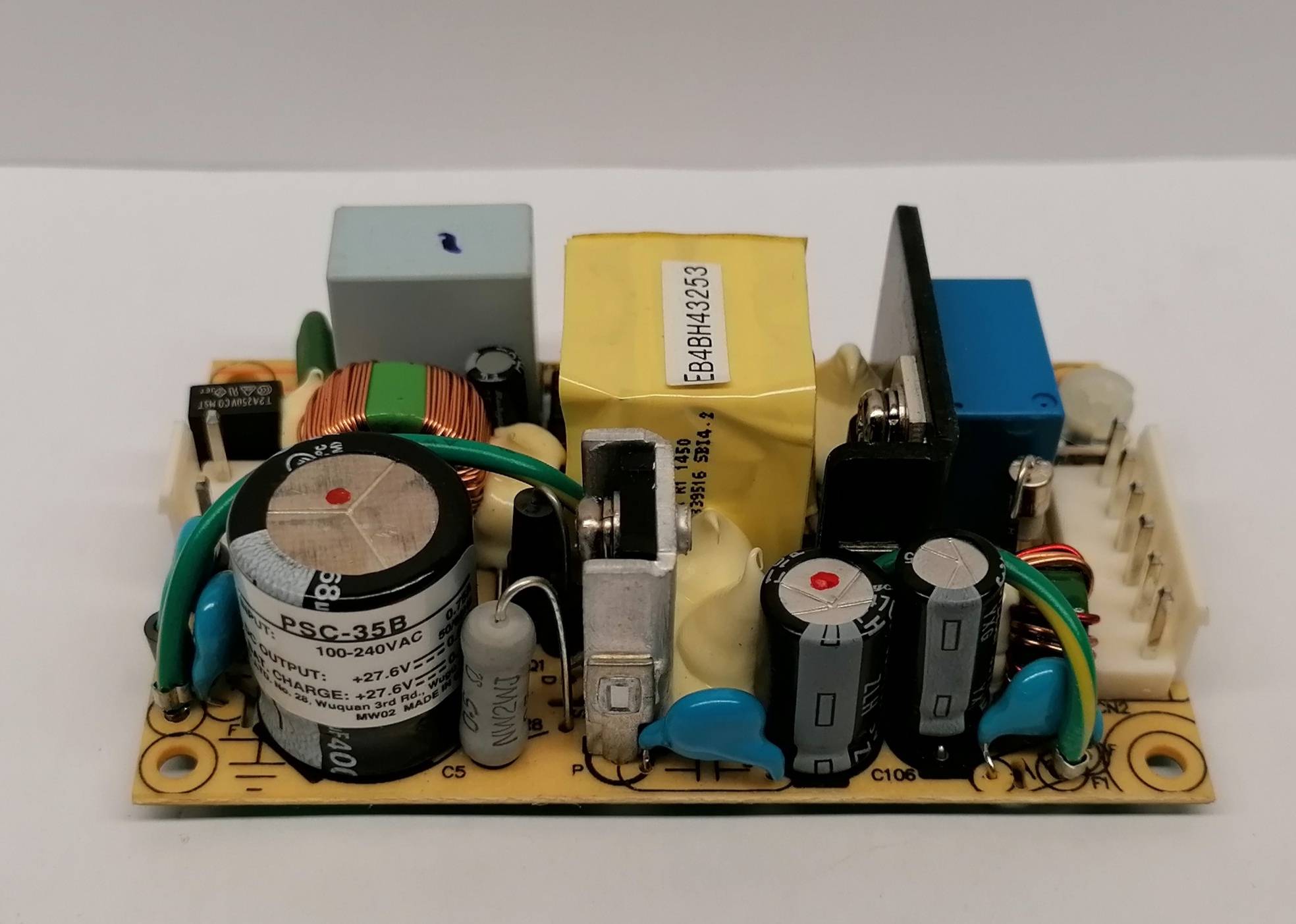 Mean Well PSC-35B Netzteil Open Frame 35,8W DC 24-29V/27,6V 0,85A/0,45A CV UPS