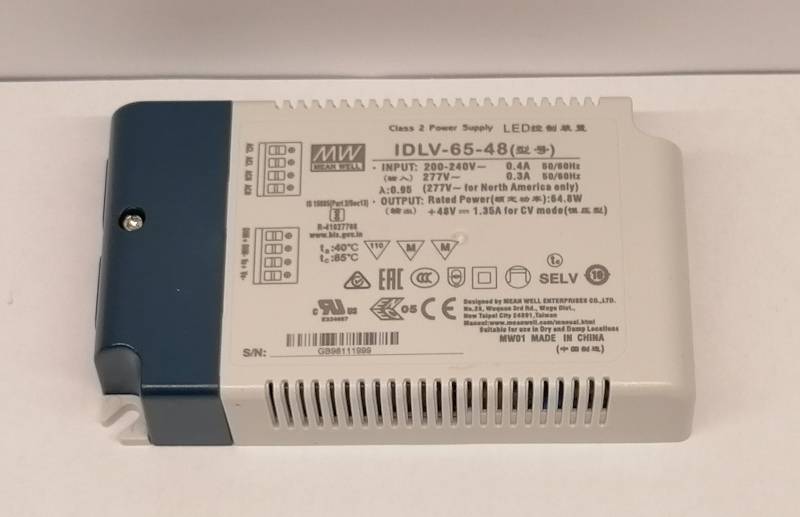 Mean Well IDLV-65-48 Led Netzteil 65W 48V/1,35A CV dimmbar