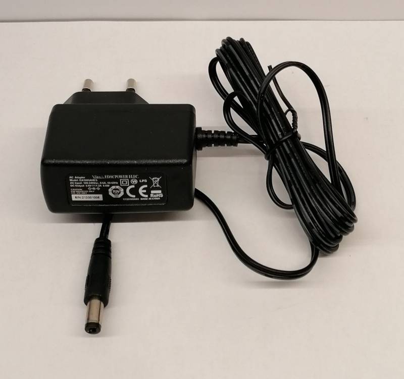 EDACPower EA10005AHES Steckernetzteil 6W 5V 1,2A CV DC Stecker 5.5x2.1mm