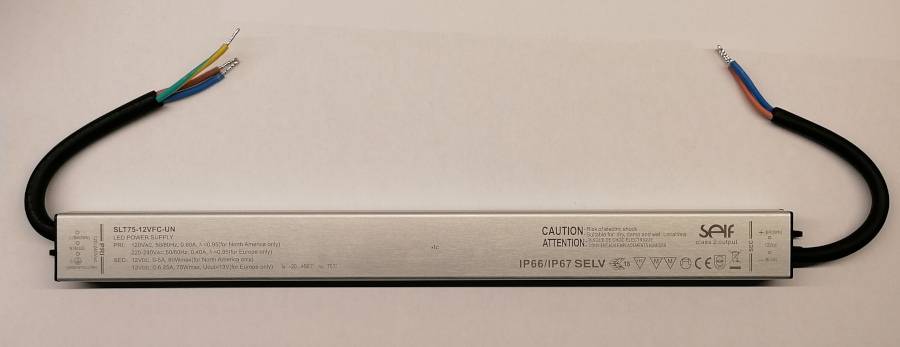 SELF SLT75-12VFC-UN Led Netzteil 75W 12V DC 6,25A CV IP67