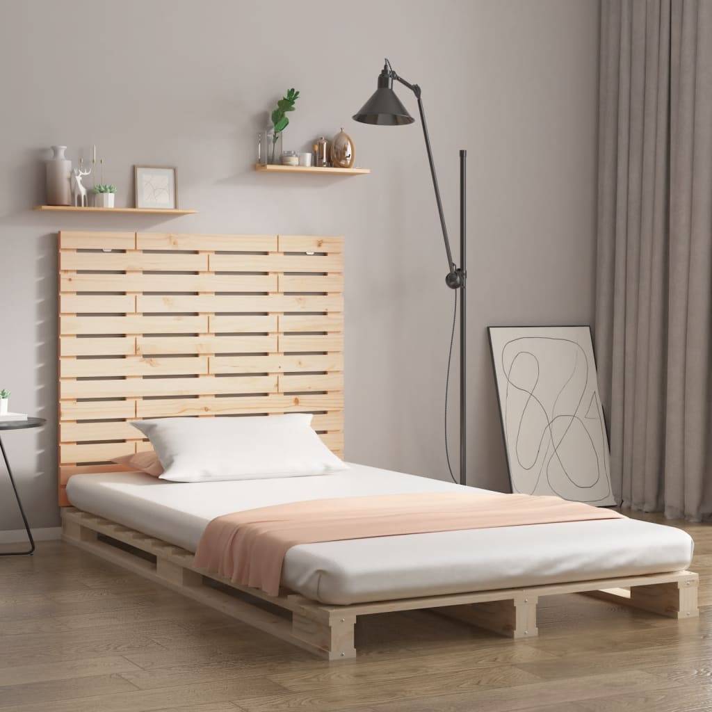 vidaXL Wand-Kopfteil 106x3x91,5 cm Massivholz Kiefer