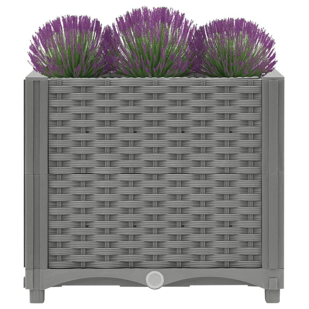 vidaXL Hochbeet 40x40x38 cm Polypropylen