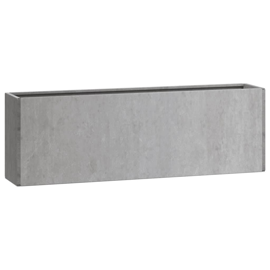 vidaXL Wand-Pflanzkübel 2 Stk. Rostig Cortenstahl 53x10x17 cm