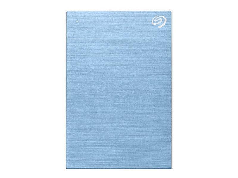 SEAGATE One Touch 4TB External HDD with Password Protection Light Blue