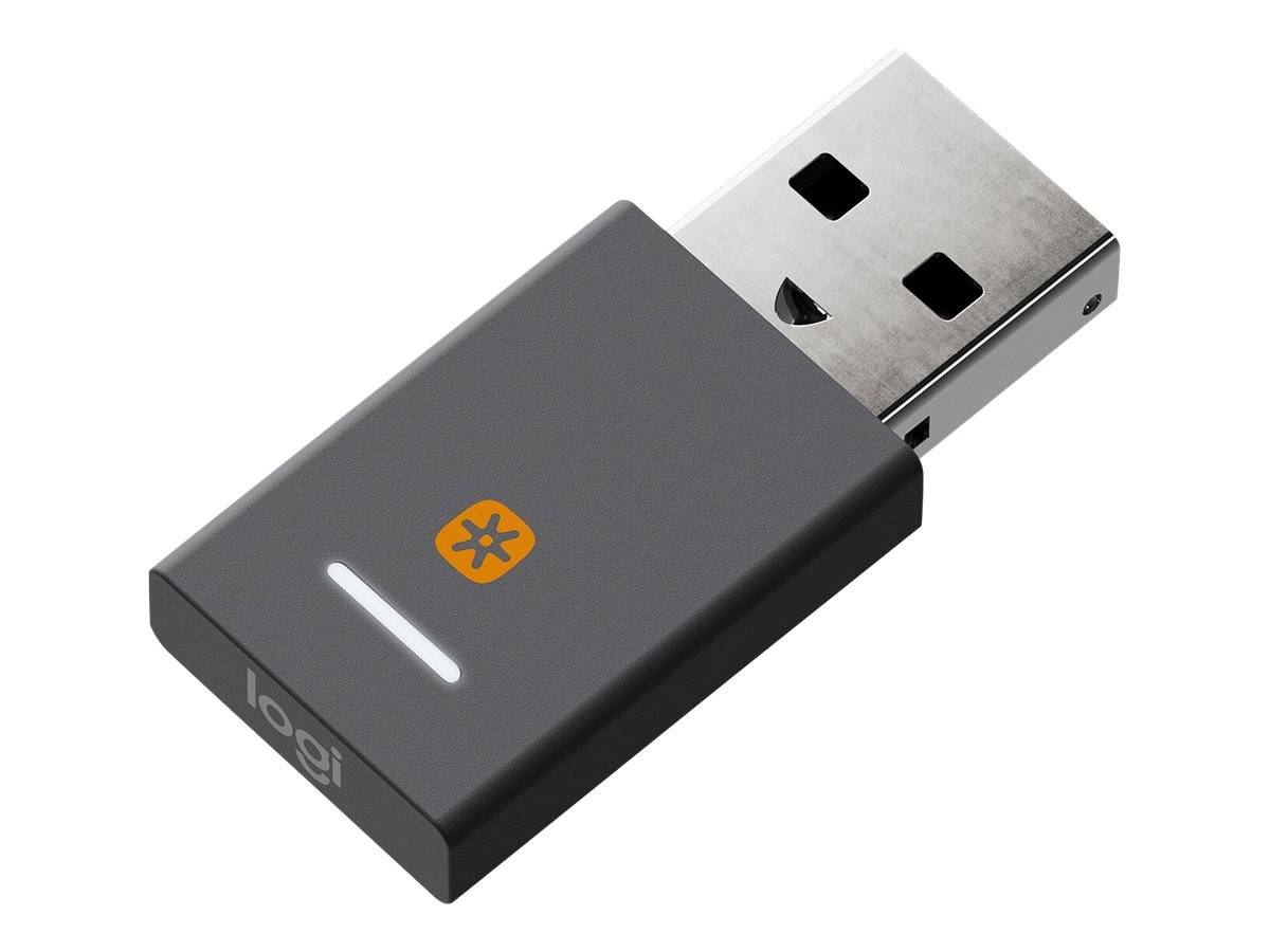 Logitech Unifying + Audio Receiver UC - Drahtloser Audioempfänger für Headset, Maus, Tastatur