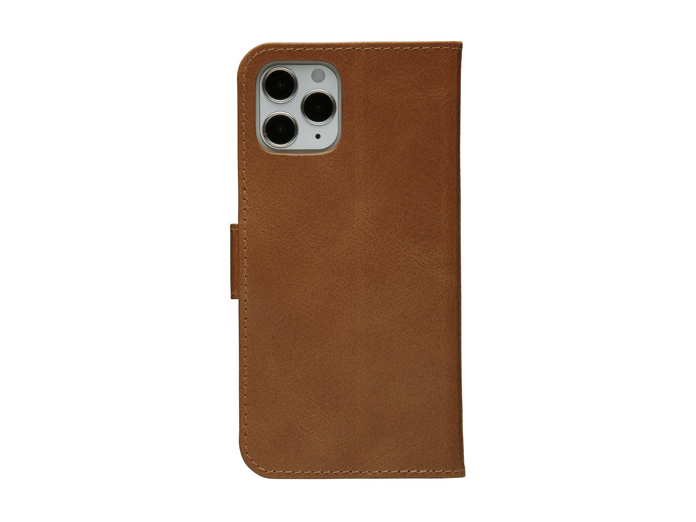 dbramante1928 Copenhagen Slim - Flip-Hülle für Mobiltelefongenarbtes Leder -