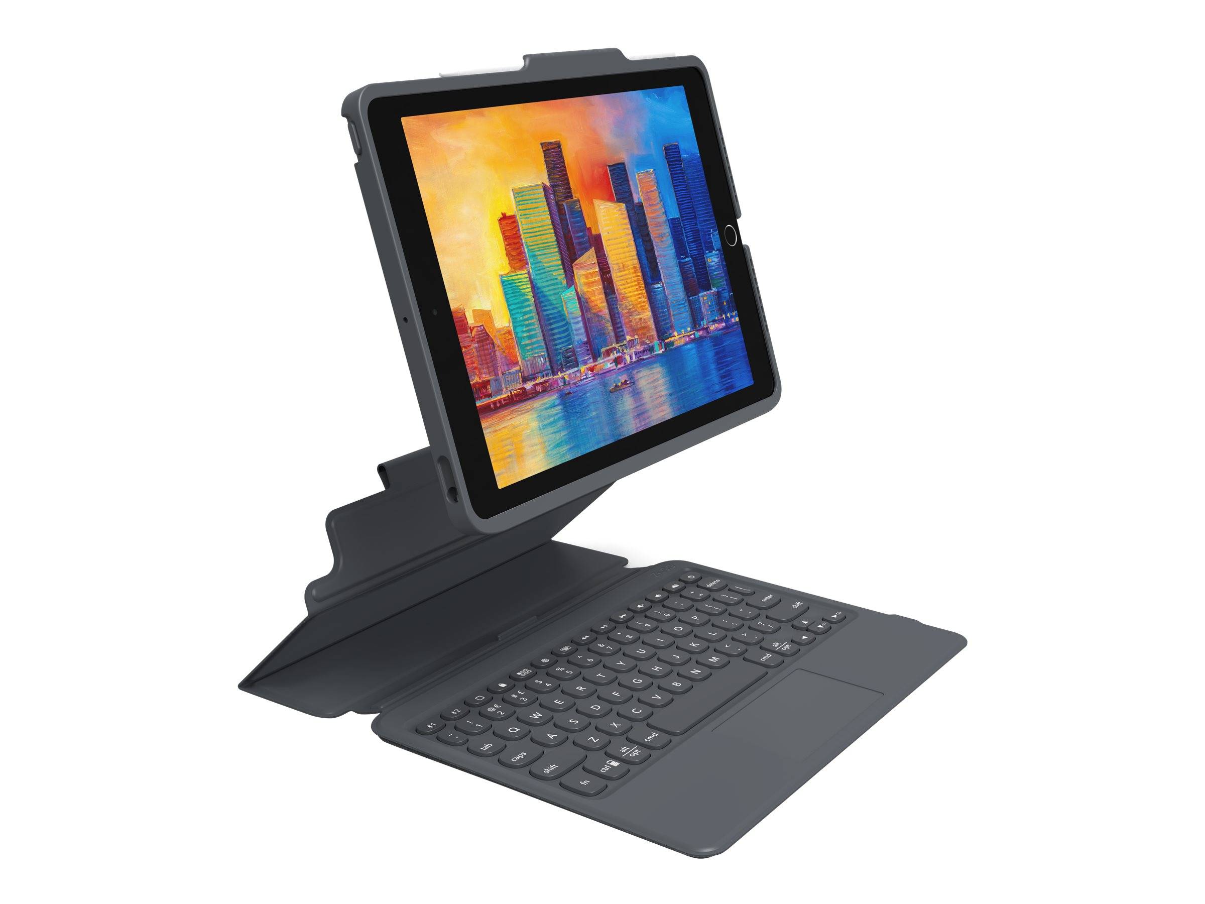 ZAGG Pro Keys - Tastatur und Foliohülle - mit Trackpad - hintergrundbeleuchtet -