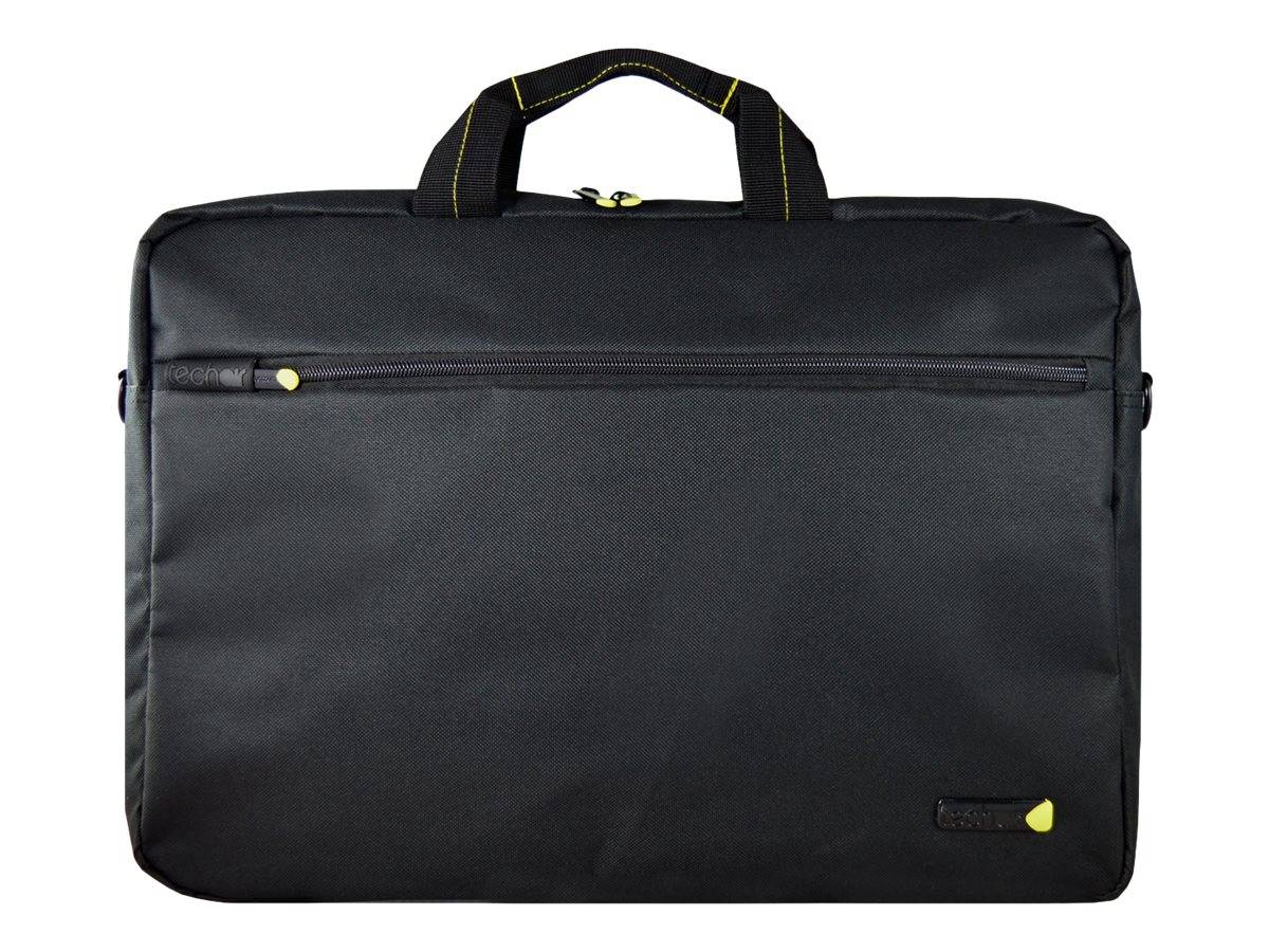 techair Notebook-Schultertasche - 43.9 cm (17.3") - Schwarz