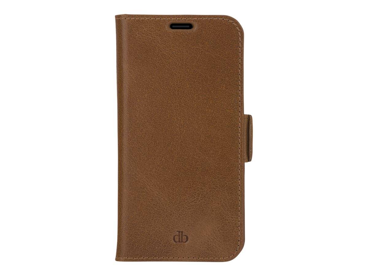 dbramante1928 Copenhagen Slim - Flip-Hülle für Mobiltelefon - genarbtes Leder -