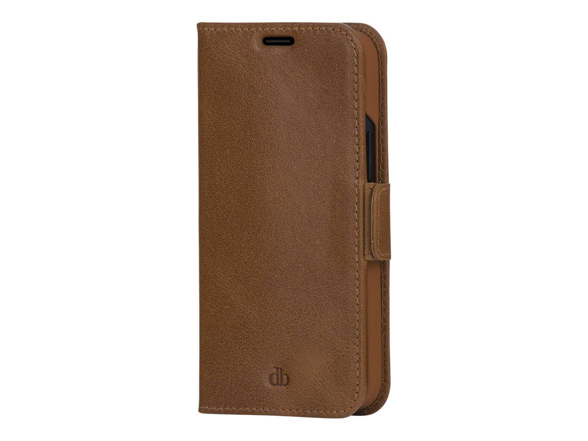 dbramante1928 Copenhagen Slim - Flip-Hülle für Mobiltelefon - genarbtes Leder -