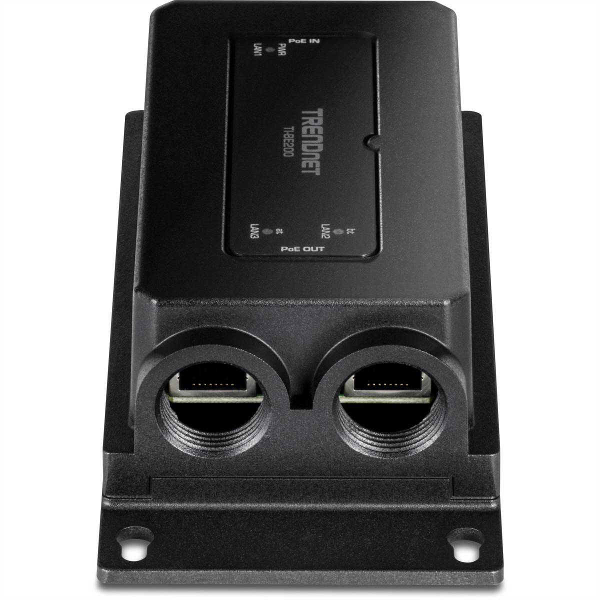 TRENDnet TI-BE200 Outdoor PoE++ Extender, 2-Port Industrial Gigabit