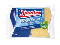 Spontex Geschirrschwamm, Blau, Gelb, Maschinenwäsche, Monochromatisch, 2 Stück(e)