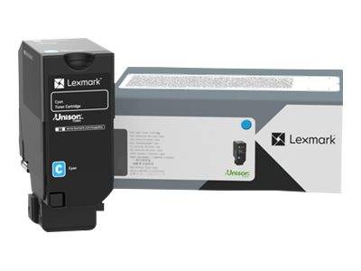 Lexmark Cyan - original - Tonerpatrone LCCP - für Lexmark CS730de - CX730de