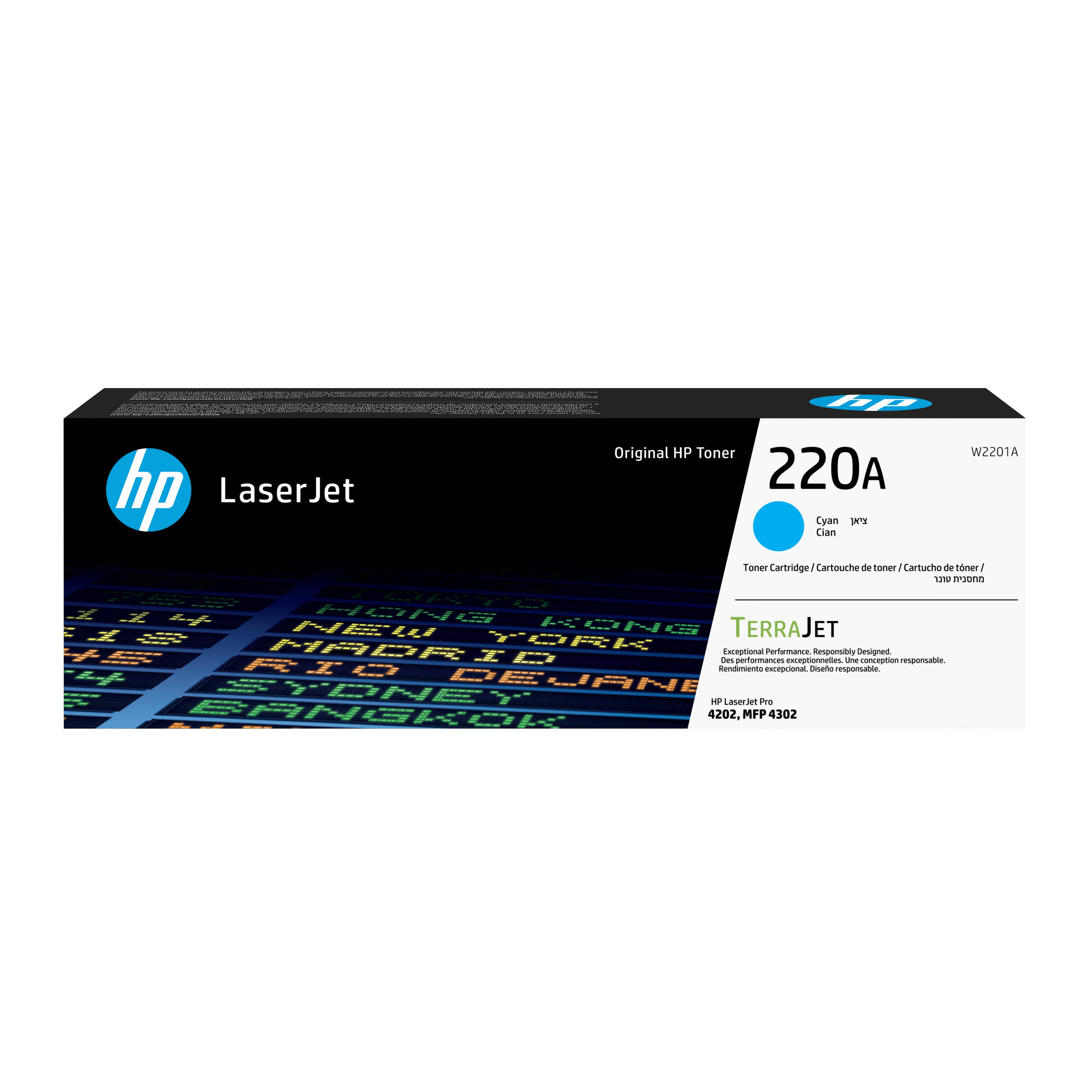 HP 220A - Cyan - original - LaserJet - Tonerpatrone (W2201A)