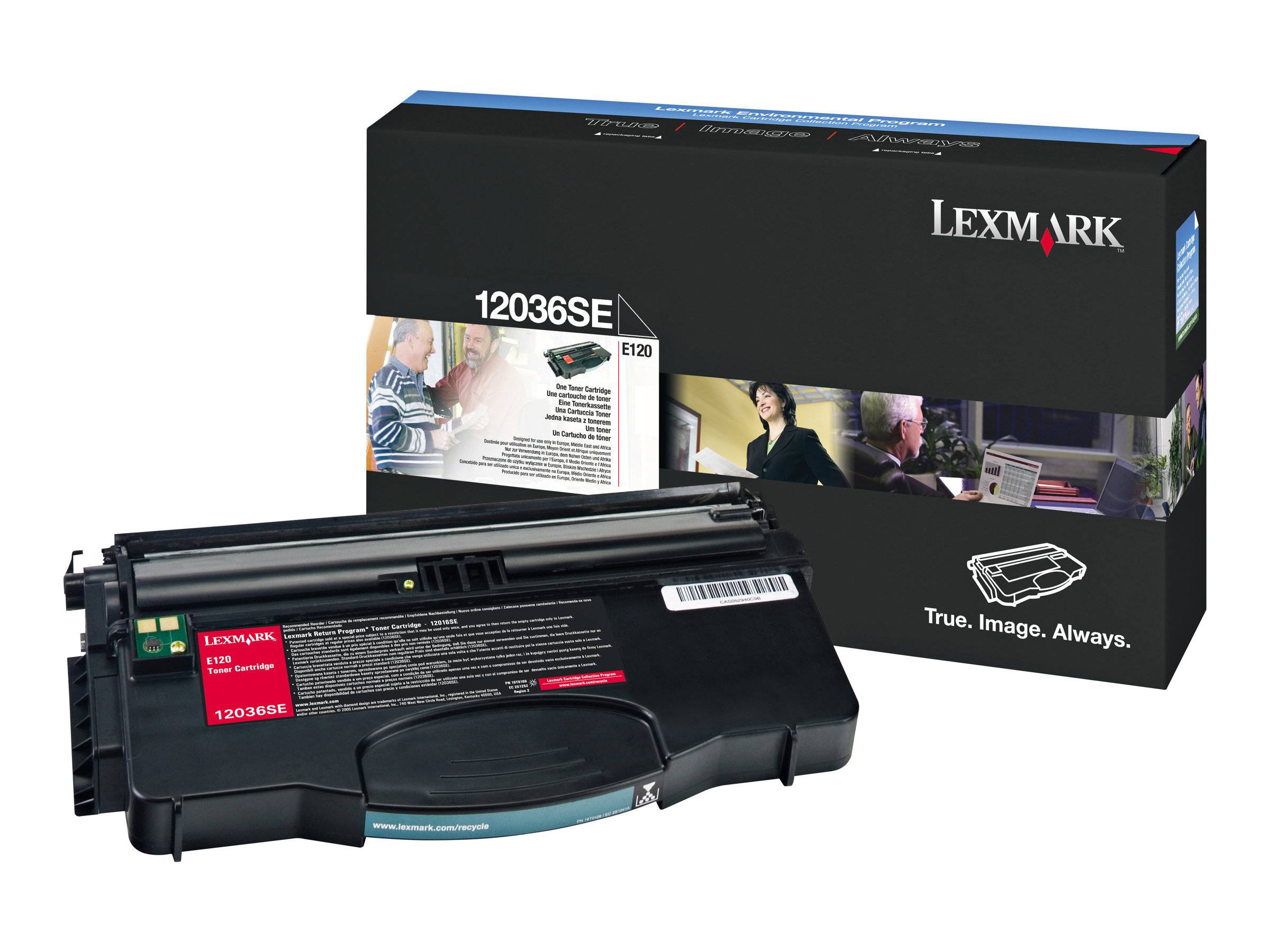 Lexmark Schwarz - Original - Tonerpatrone - für Lexmark E120 - E120n
