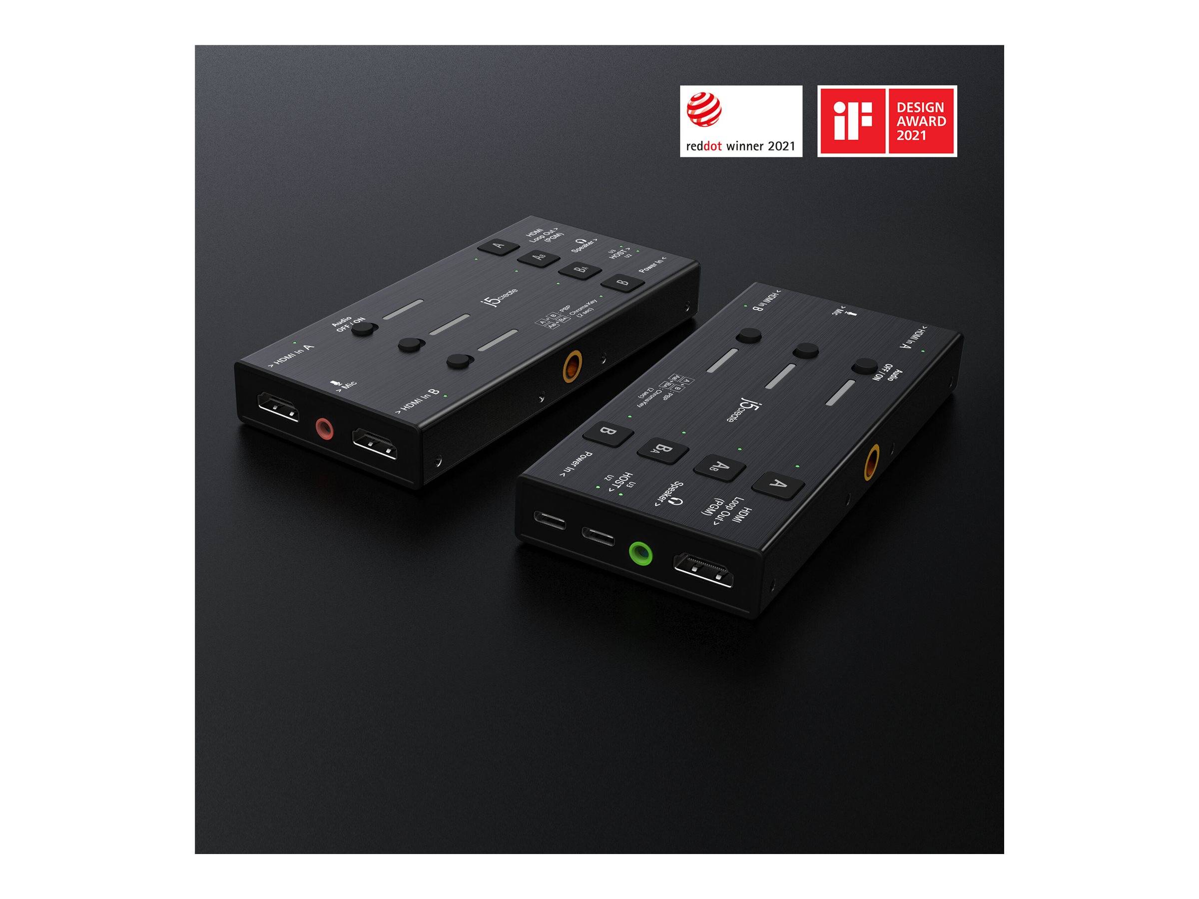 j5create JVA06-N - Videoaufnahmeadapter - USB-C 3.0