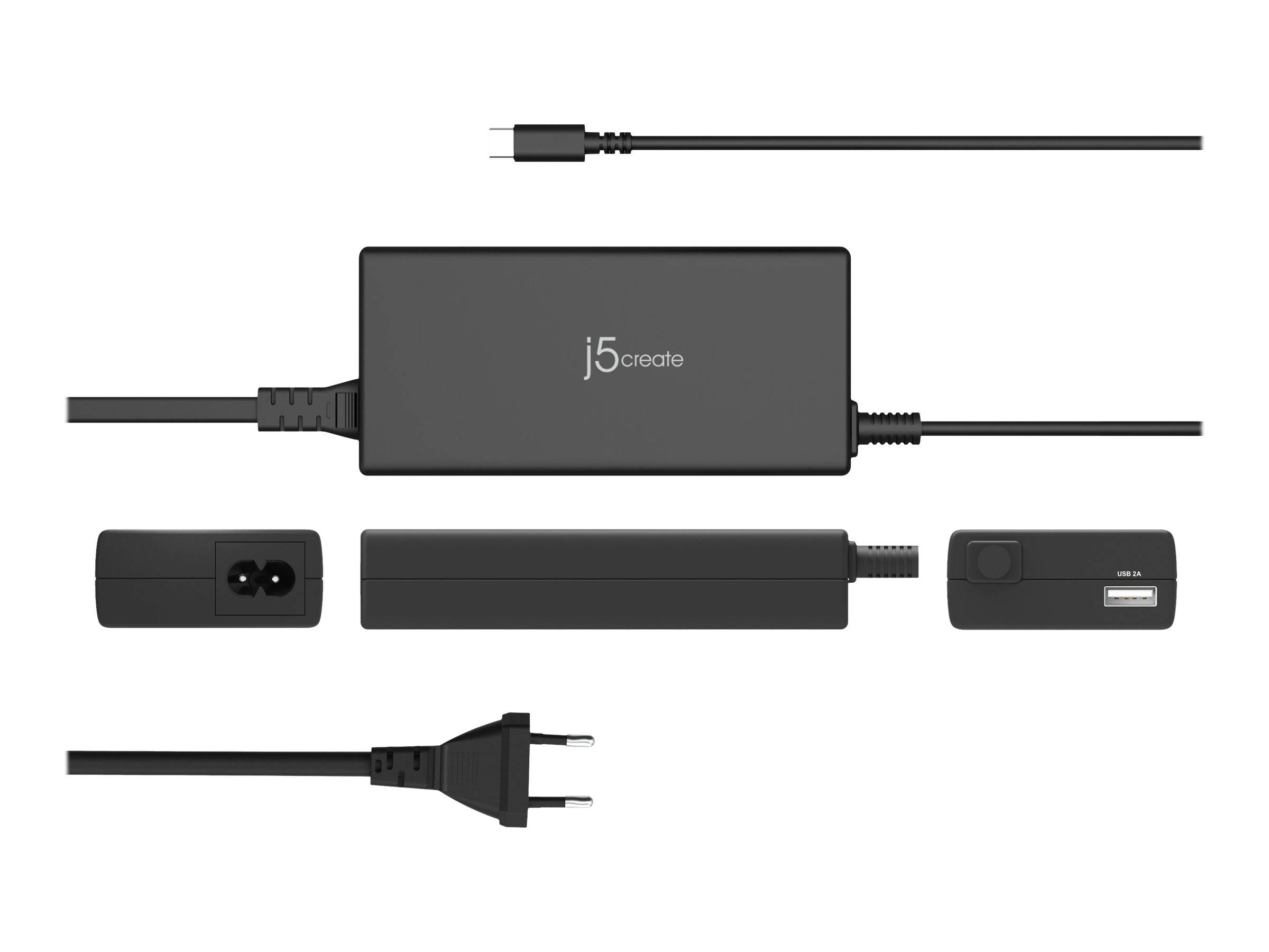j5create JUP2290C - USB-C Netzteil - Wechselstrom 100-240 V
