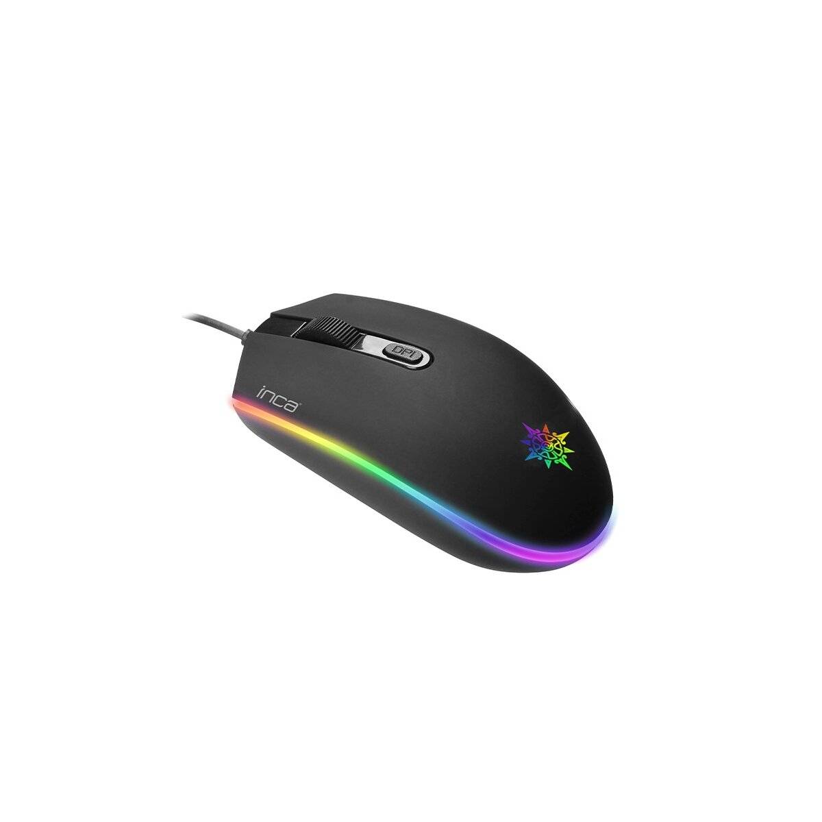 Inca IMG-GT13 PRO Optisch Gaming Maus Mouse 1200 DPI RGB-Logo-Effekt