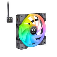 Thermaltake SWAFAN EX14 RGB - Premium Edition - Gehäuselüfter - 140 mm - Schwarz (Packung mit 3)