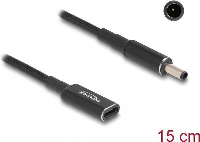 Delock Adapter für Power Connector - USB-C (nur Spannung) - (W) zu Gleichstromst