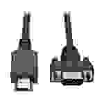 Eaton Tripp Lite P566-010-VGA Aktives HDMI-zu-VGA-Adapterkabel (HDMI-zu-Niedrigprofil-HD15 Stecker/Stecker) - 3,1 m - 3 m - HDMI - HD15 - MICRO-USB
