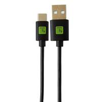 Techly USB-Kabel-2.0-CM/AM-2m-schwarz - Kabel - Digital/Daten - m