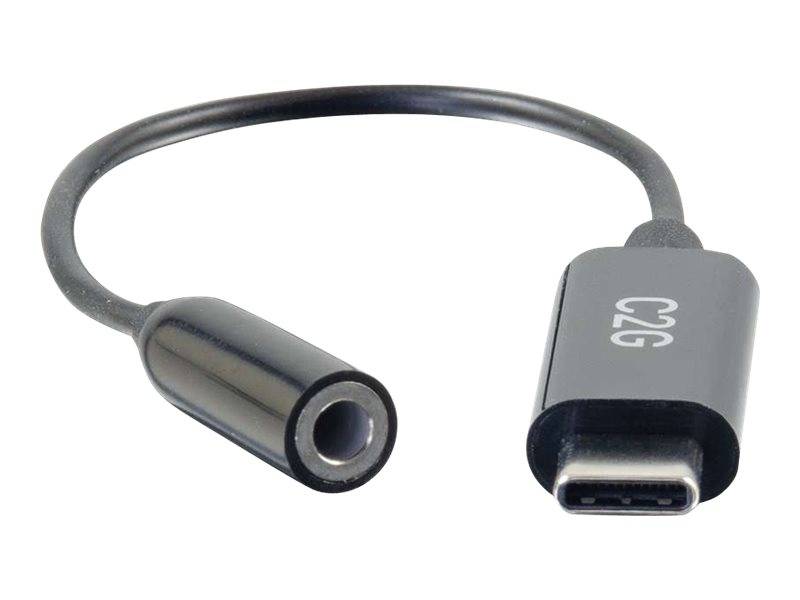 USB-C auf 3,5 mm Kopfhörer-Adapterkabel mit USB-C-Stecker und einer einzelnen Audio-Buchse