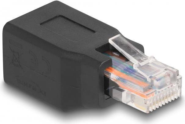 Delock Netzwerkadapter - RJ-50 (S) zu RJ-50 (R) - UTP - Steckerbelegung 1:1 - Sc