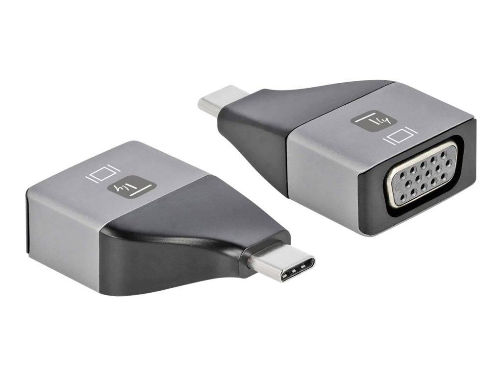 IC INTRACOM - TECHly - Videoadapter - 24 pin USB-C (M) zu 15 pin VGA (W)