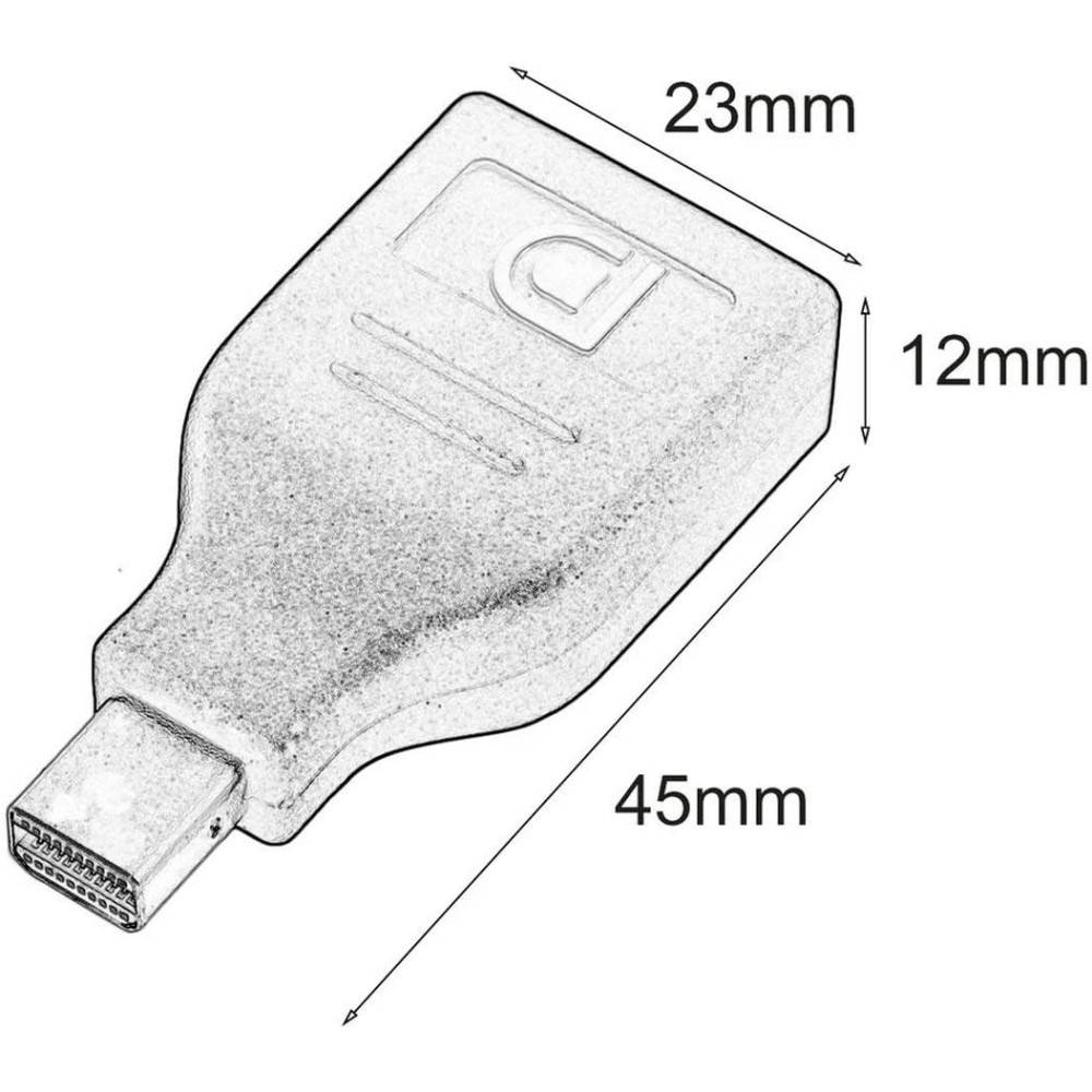 EFB Elektronik EFB-Elektronik - DisplayPort-Adapter - Mini DisplayPort (M)