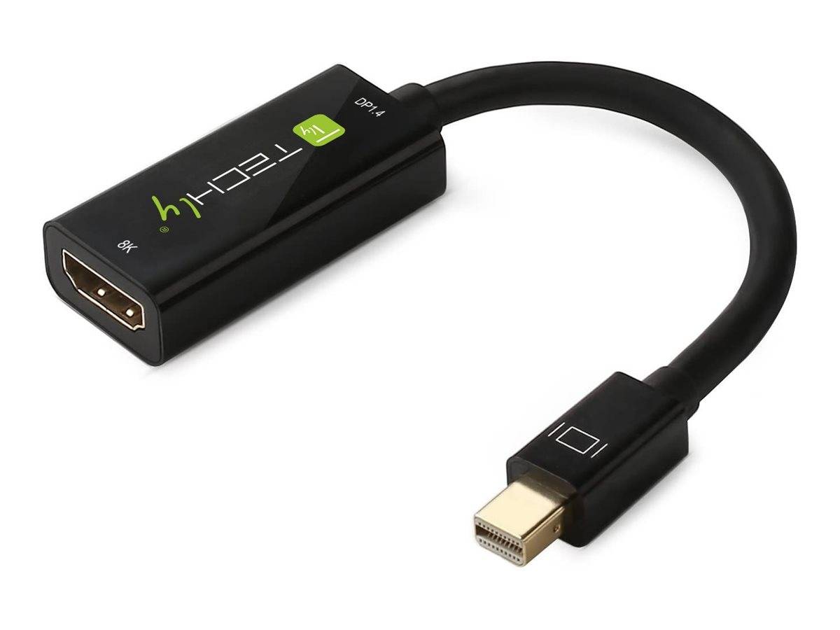Techly Videoadapter - DisplayPort männlich zu HDMI weiblich