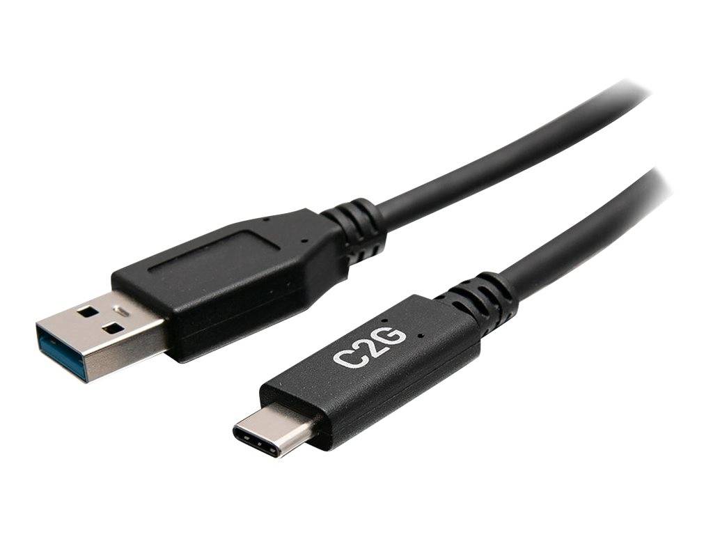 C2G 6in USB-C to USB-A SuperSpeed USB 5Gbps Cable M/M - USB-Kabel - USB Typ A (M