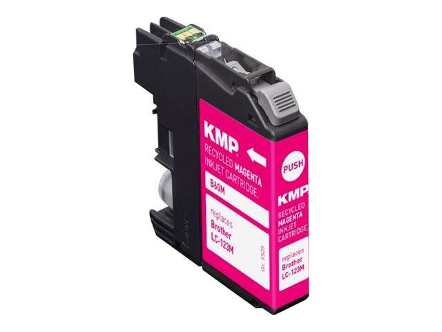 KMP B60M - 6.7 ml - Magenta - kompatibel - Tintenpatrone - für Brother DCP-J100
