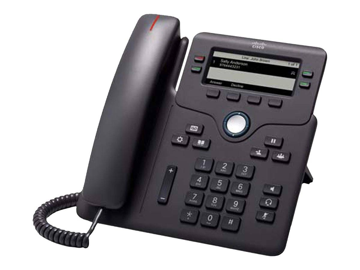 Cisco IP Phone 6861 - VoIP-Telefon - IEEE 802.11n (Wi-Fi)