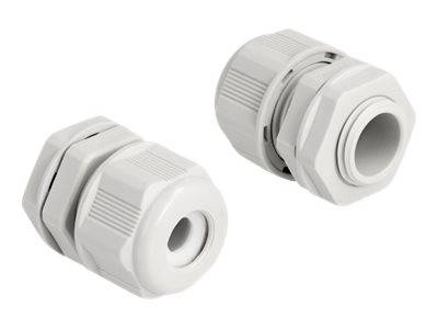 Delock Cable gland (M16) - Grau (Packung mit - 2)
