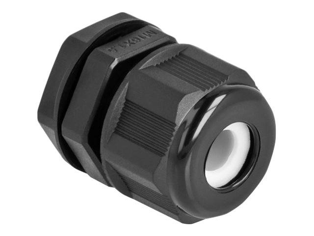 Delock Kabelverschraubung (M16) - Schwarz (Packung mit 2) - EX-Kabelverschraubun