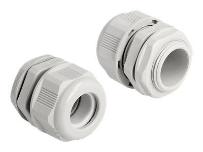 Delock Cable gland (M25) - Grau (Packung mit - 2)