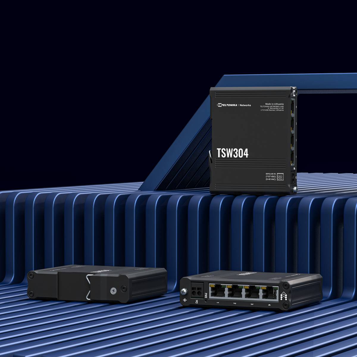 TELTONIKA TSW304 Gigabit Switch DIN Rail