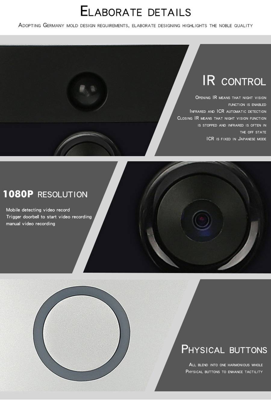 Dbc200, Smart Home Wifi Video Doorbell